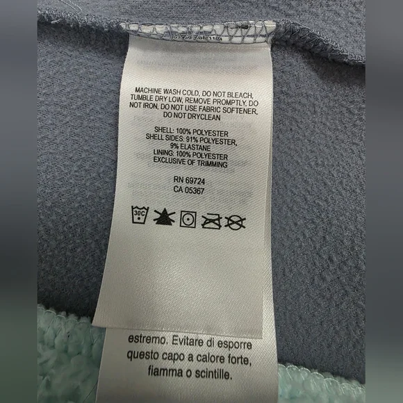 Columbia Fleece Jacket - Mint and Gray - Picture 5 of 6